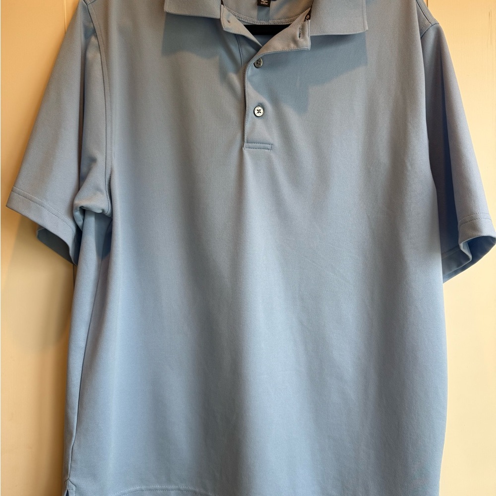 Foot Joy Men's Light Blue Polo Shirt